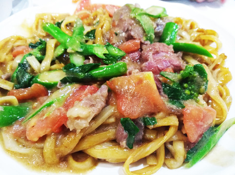 濕炒牛河