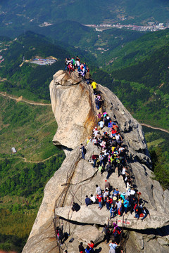 湖北麻城龜山