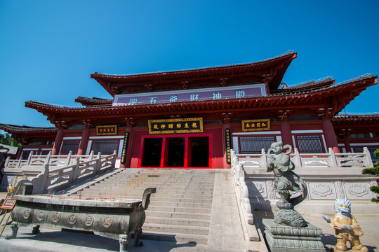 三亞南山龍五爺財神殿