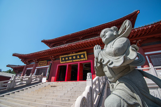 三亞南山龍五爺財神殿