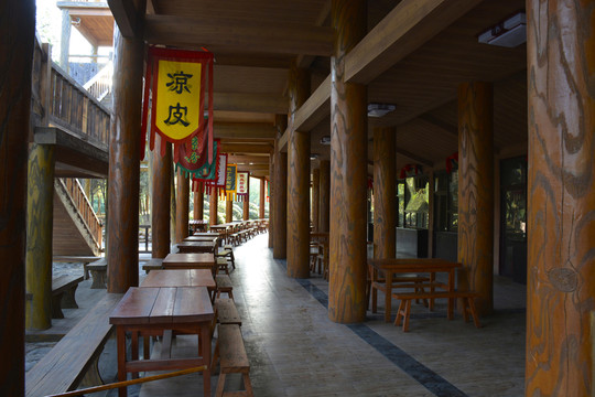 景區(qū)餐飲一條街 美食城
