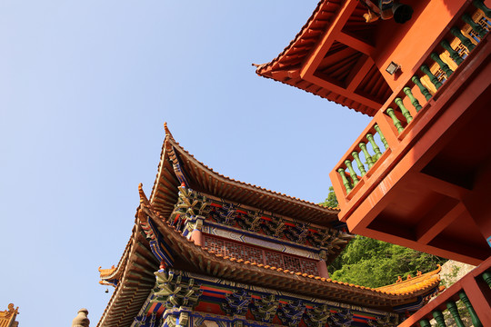 寺院建筑屋檐