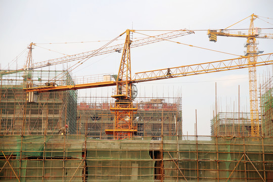 樓房建設施工塔吊