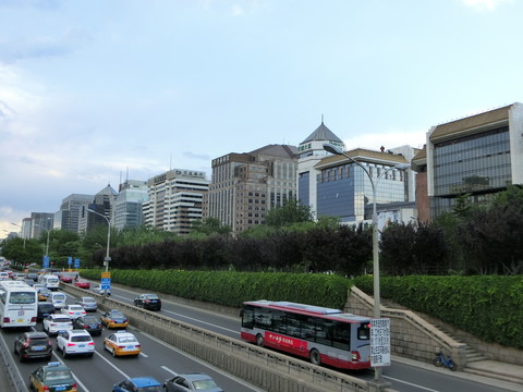 城市車流