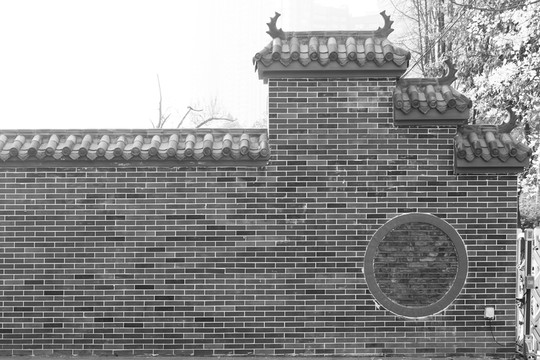 中式建筑山墻