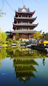 橘子洲公園拱極樓