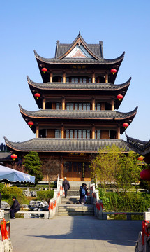 橘子洲公園拱極樓