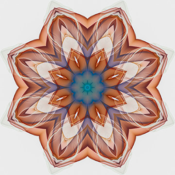 花紋裝飾畫