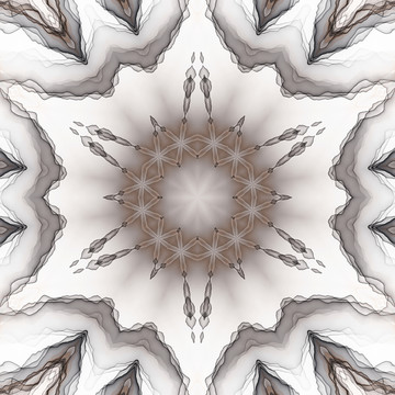 花紋裝飾畫