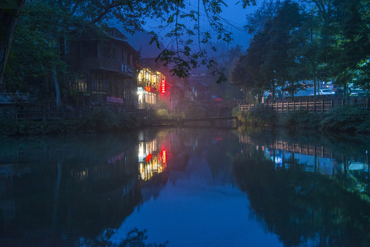 上里夜景