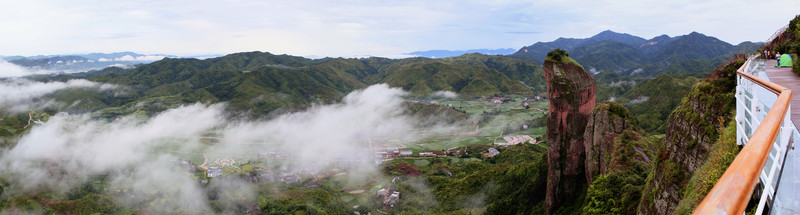 通天寨觀景臺(tái)露營(yíng) 全景圖