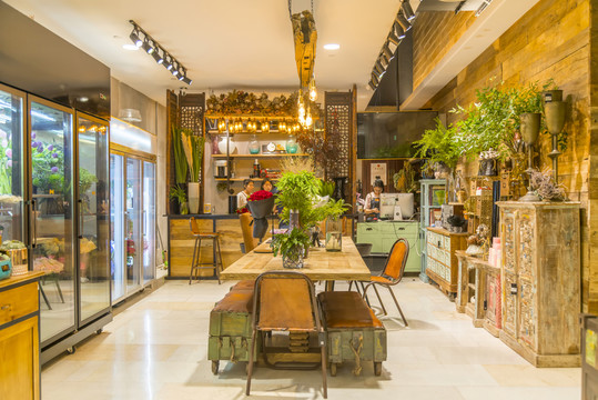 鮮花店