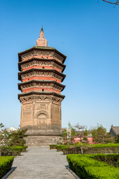河南安陽(yáng)天寧寺文峰塔