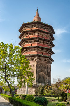 河南安陽天寧寺文峰塔