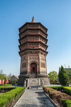 河南安陽天寧寺文峰塔