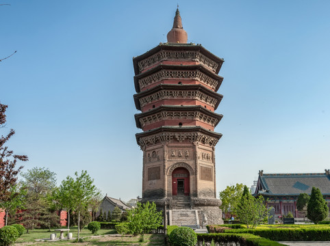 河南安陽天寧寺文峰塔