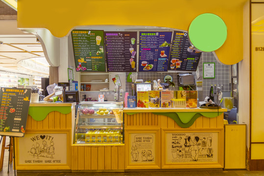 奶茶店 甜品店 果汁店