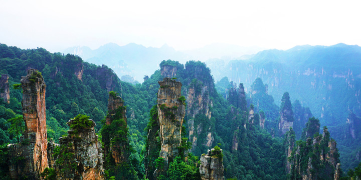天子山風景