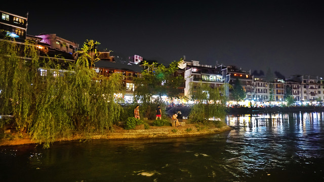 沱江 夜景