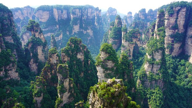 袁家界峻山