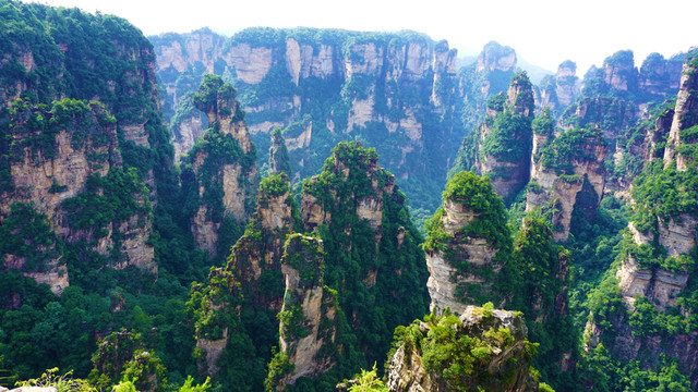 袁家界峻山