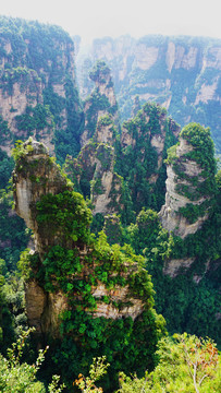 袁家界峻山