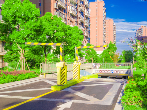停車場素材