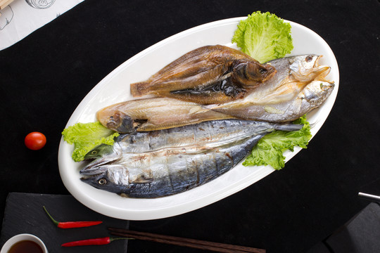 咸魚 咸鲅魚 馬面魚