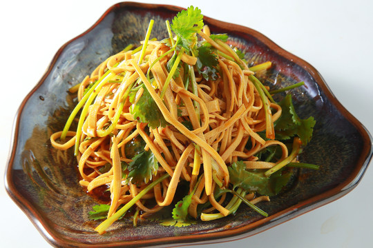 香菜拌干絲