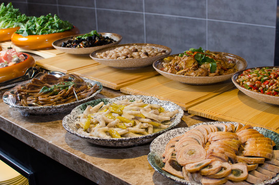 自助餐熟食區(qū)