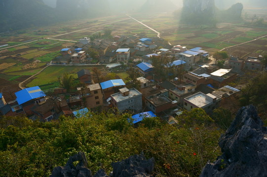 山村風(fēng)光