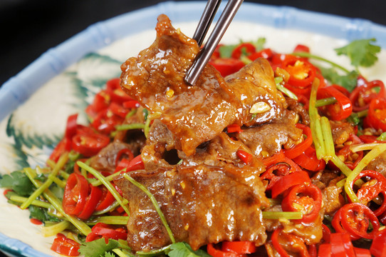 小炒牛肉