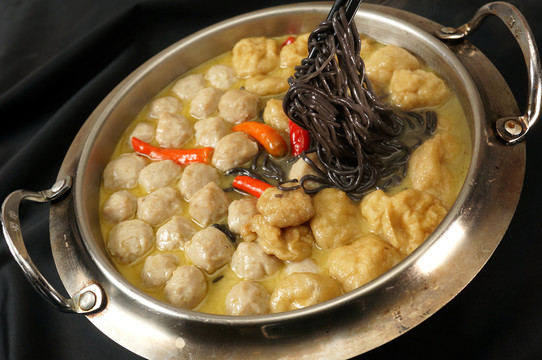 風味肉丸鍋