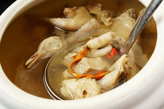 土雞湯