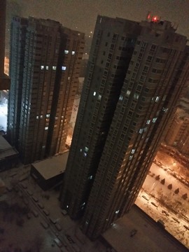 西安 雪景 北郊 泰和