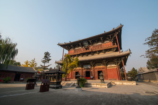 天津薊州獨(dú)樂寺 觀音閣