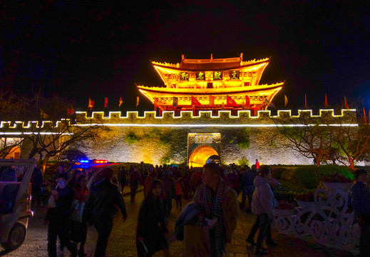 大理古城 夜景