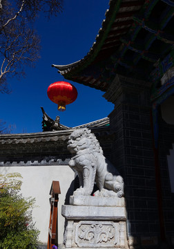 麗江古城 石獅子