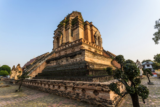 泰國清邁寺廟 塔