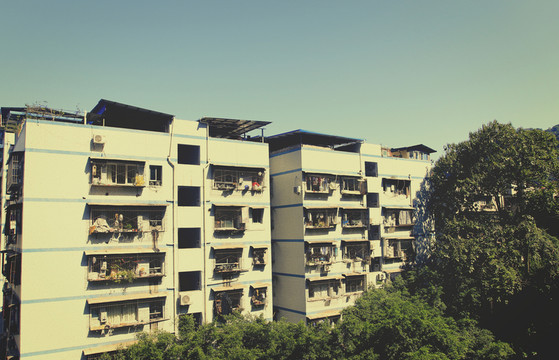 重慶老舊住宅區(qū)
