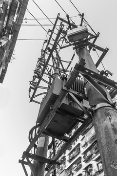 城市電桿