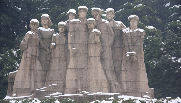 雨花臺(tái)雪景