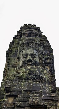吳哥窟的佛像