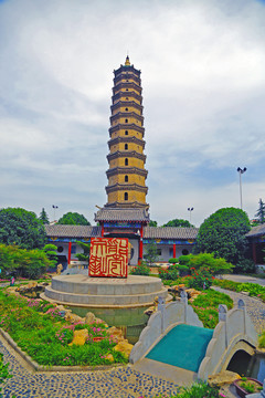 許昌塔 古鎮(zhèn) 文峰塔 仿古建筑