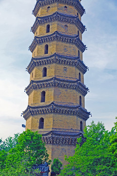 許昌塔 古鎮(zhèn) 文峰塔 仿古建筑