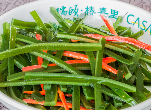 酸辣海帶絲