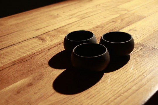 冰磧巖茶杯