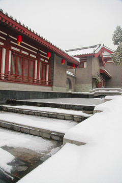大唐芙蓉園雪景