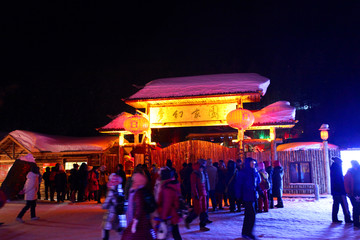 雪鄉(xiāng) 夜