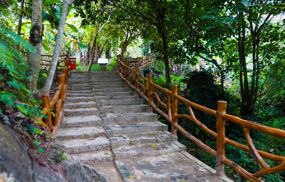 棧道 人行道 景區(qū)棧道